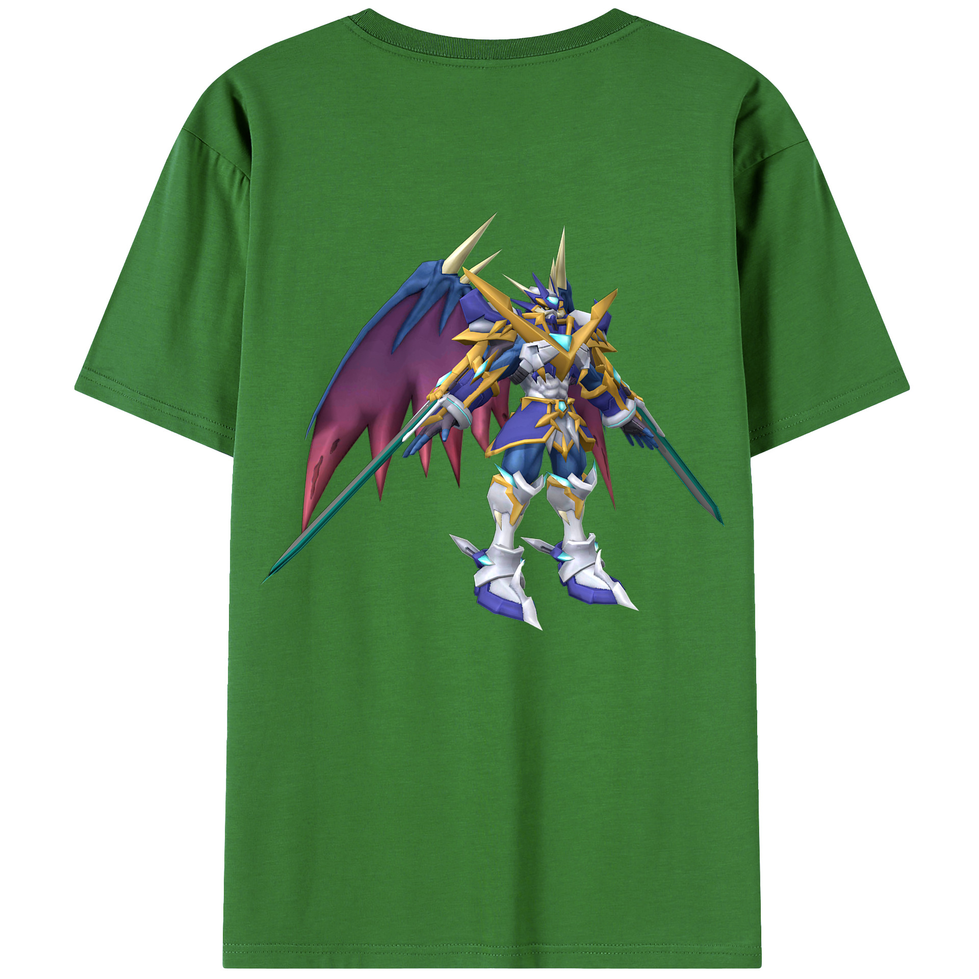 （画像用） Digimon デジタルモンスター/デジモン レディース半袖Tシャツ(バックプリント)